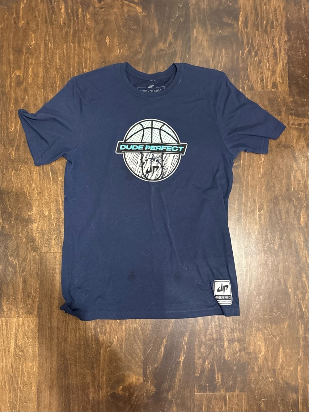 Dude Perfect Tour Navy Graphic Tee